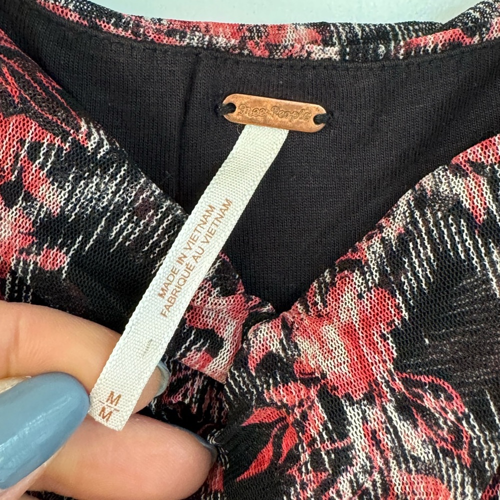 Free People spaghetti strap dress, Size Medium - Picture 3 of 7